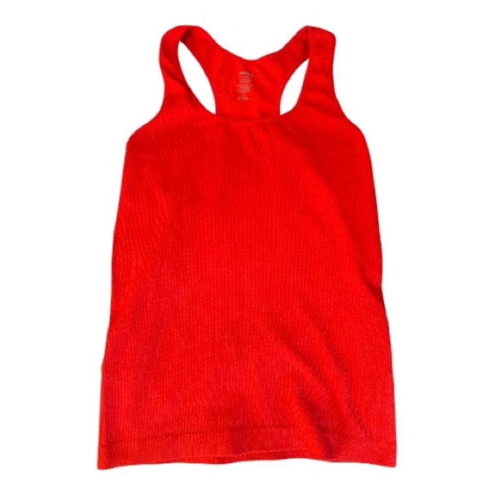 Shosho Bold Red Sleeveless Top